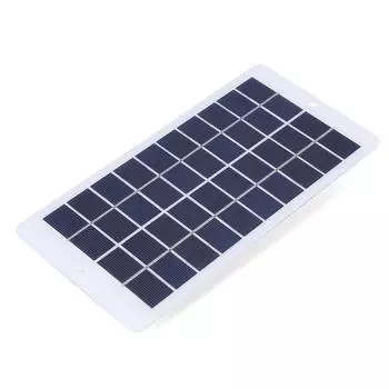 Type-C Outdoor Solar Panels 20W 5V Solar Panel for Doorbell Security Monitoring