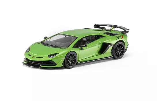 TYS Mart Limited Hung Hing Toys Lamborghini Aventador SVJ Зеленый Готовый продукт 1/64 зелёный