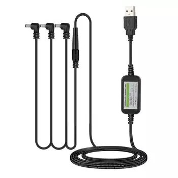 Tyuusei Effector Power Supply AC Adapter 9V 1A Guitar Power Cable Adapter BOSS ZOOM Donner VOX MXR Effects Bakery KORG Ibanez Compatible DC Cable 4