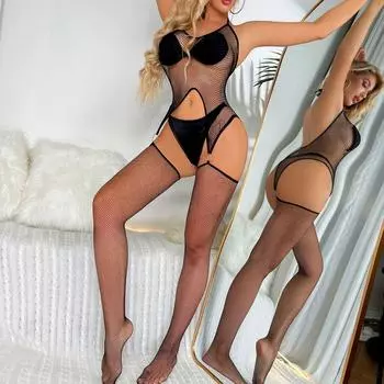 TZ111 новое сексуальное цельное сетчатое белье Simple packaging