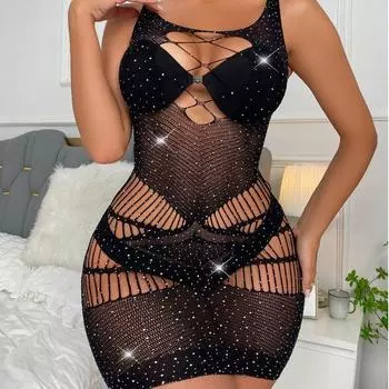 TZ129 европейское и американское сексуальное нижнее белье с бриллиантами, блестящее цыганское пальто с бриллиантами OPP + paper card packaging