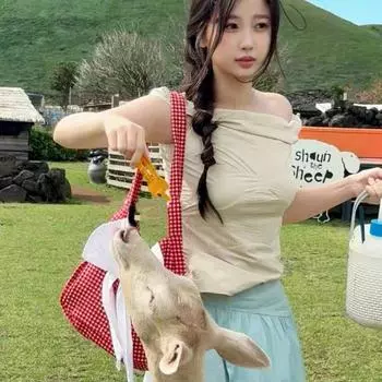 У Юй Шусинь есть такая же красная клетчатая сумка через плечо, белая тканевая сумка с бантом и большая сумка-тоут. красный