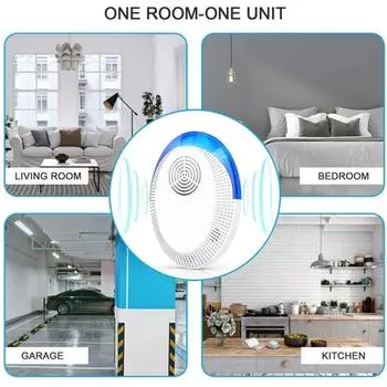 U-ltrasonic Pest R-epeller, 6 упаковок, U-ltrasonic Pest R-epellent, электронная розетка для домашней мыши, R-отпугиватель, P-est Control для мышей, тараканов, крыс, One Size