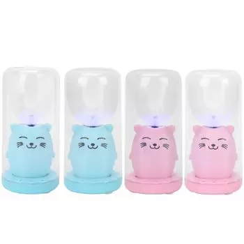 U-образная автоматическая электрическая зубная щетка детская зубная щетка водонепроницаемый очиститель полости рта Blue 2-6 Years Old