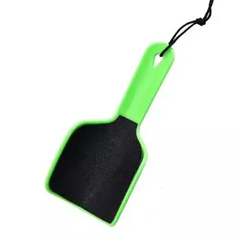 U-образная изогнутая пилка для ног, скребок для удаления мозолей, скребок для ног, педикюрный инструмент, средство для удаления омертвевшей кожи на пятках, средство для ухода за ногами зелёный