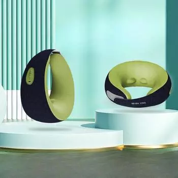 U-образная массажная подушка, домашний автомобиль, многофункциональный массажер для шеи и плеч, электрический массажер для разминания шеи 220*230*110mm