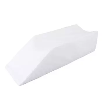 U-образная подушка для ног, белая, высокой плотности, губчатая, клиновидная, для сна, подушка для колена