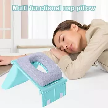 U-образная подушка для сна, постельное белье, стол для обеденного перерыва, переносная подушка для сна для взрослых, складная подушка для сна, подушки для сна