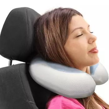 U-образная подушка Офисная дорожная подушка Летняя крутая космическая подушка для шеи