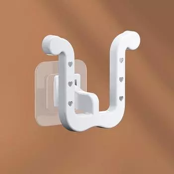 U-образная стойка для тапочек, настенная стойка для хранения слива унитаза, настенная стойка для хранения сандалий в ванной комнате