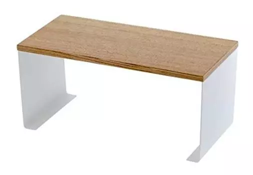 U-образная стойка Yamazaki Industries Kitchen, белая, приблизительная. Ш30,5 x Г14 x В14,5 см Tosca Nordic Style Кухонная стойка для штабелирования 3922