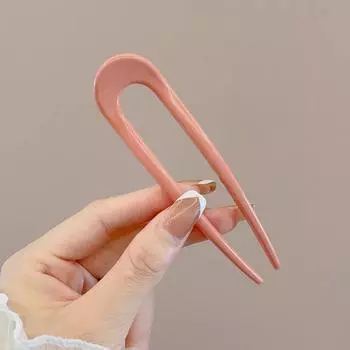 U-образная жемчужная женская заколка для волос пучок 2025 - Элегантная вставная расческа для волос