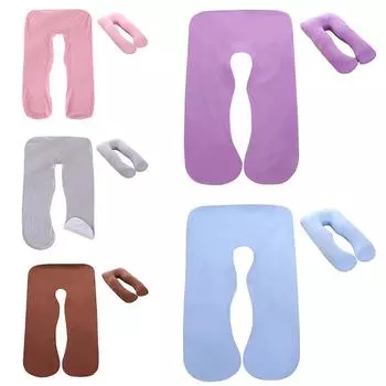 U-образные подушки для беременных, наволочка для сна для беременных, 100 хлопок, принт кролика, боковые спальные места для беременных CHINA