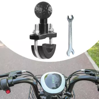 U-образный болт шаровая база крепление черный мотоцикл руль аксессуары компактный профессиональный прочный Style B