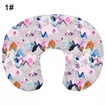 U-образный цветок эластичный чехол для подушки для беременных и кормящих грудью