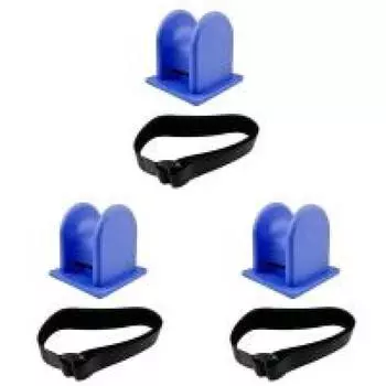 U-образный держатель для удочки Портативный TPE Аксессуары для рыболовных снастей (синий)