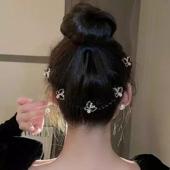 U-образный фиксатор для отделки волос, волнистая расческа, U-образная заколка для волос, металлическая проволока, расческа для волос, мини-держатель для челки, инструмент для укладки, невидимая прическа, аксессуары для волос