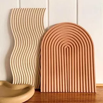 U-образный поднос силиконовая форма для подставки под торт из бетона, гипса и цемента своими руками геометрические формы для поделок из смолы домашний декор