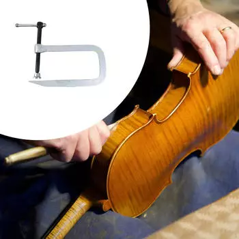 U-образный зажим для ремонта и установки бас-гитары 13.5x6.4cm