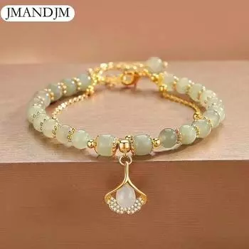 У Sansheng есть абрикосовый браслет для женщин, подарок на день рождения подруге, годовщину свадьбы, фестиваль Циси, День святого Валентина для жены 1