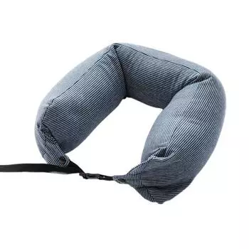 U Shaped Travel Neck Pillow Japanese Style Nap Pillow Cervical Cushion Sleep Neck Support Train
