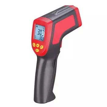 UA380 Инфракрасный термометр Ручной точный измерения ABS Технический промышленный датчик температуры для энергетики