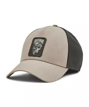 UA ARMOURVENT TRUCKER CAP Pewter Khaki Base ONESIZE [Under Armor] ISO-CHILL / /