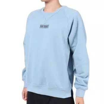 UA DNA FLEECE CREW Blue Granite XXL [Under Armour]