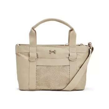 UA Essentials Mini XB Tote Khaki Base Timberwolf Taupe ONESIZE [Under Armor] / /