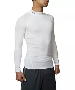 UA HG ARMOR MOCK LS Mens 100 Япония MD на японский размер [Under Armor] Мужская (эквивалент М)