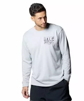 UA HW Lifting Club LS Mod Серый Светло-Меланжевый SM [Under Armor] / /