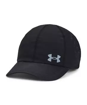 Регулируемая кепка UA Isochil Launch, черная, светоотражающая [Under Armor] 57,7 см