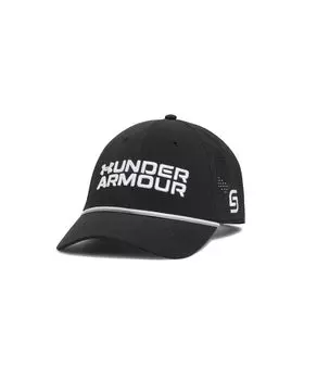 UA M JS Drive Rope Snapback Черный Белый ONESIZE [Under Armor]