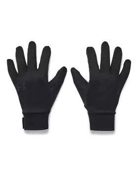 UA STORM LINER GLOVES Black Jet Gray MD [Under Armor]