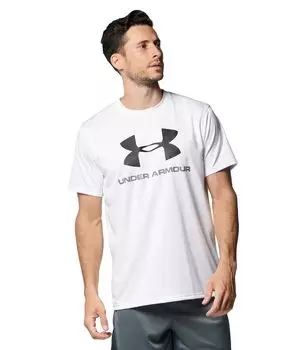 UA TECH BIG LOGO SS Мужские 100 Япония LG на японский размер [Under Armor] Мужские (эквивалент L) белый