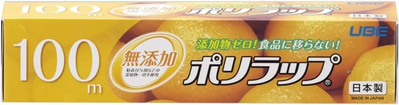 Ube Film Poly Food 22 см x 1 No Zero Safe для хранения Baby Disaster Сделано в Японии Обертывание, Обертывание, 100 м, бутылка, Добавки, Добавки, Дети, Еда,