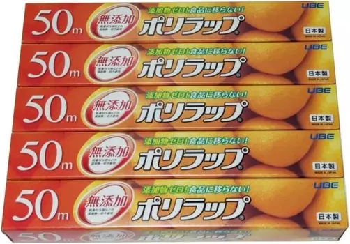 Ube Film Poly Food 30 см x Набор No No Safe для сохранения младенцев Сделано в Японии Обертывание, Обертывание, 50 м, 5, Добавки, Добавки, Младенцы, Еда,
