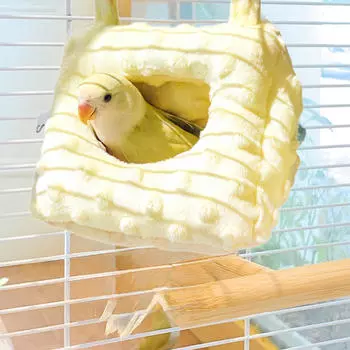 , Убежище, Подвесная пещера, Легко чистить, Гамак, Попугай, Спальное место для волнистых попугаев, Какаду, S