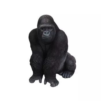 Ubia Gorilla 23 x 18 x 28 cm Doll Figure Ornament Animal Garden Decoration H13186