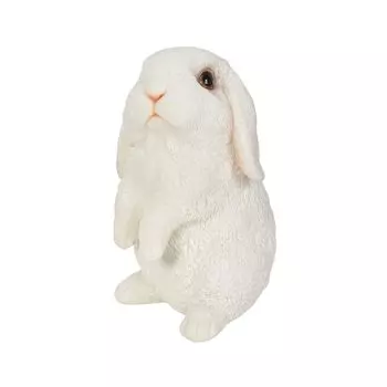 Ubia Standing American Fuzzy Lop White Light 11 x 10 x см кукольная фигурка украшение животное садовое украшение кролик 16.7 H16303-4A