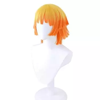 Убийца демонов Агацума Зеницу Камадо Незуко Парики Кимэцу Но Яиба Косплей Парики