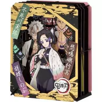 Убийца демонов: Бумажный театр Kimetsu no Yaiba PT-220 Столб насекомых, столб ветра и столб камня