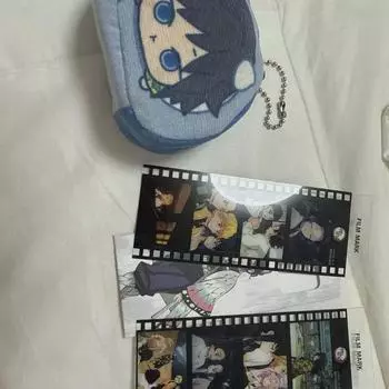 Убийца демонов фильм «Поезд бесконечности» + кукла-подушка Гию Синобу