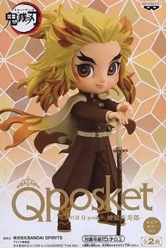 Убийца демонов: Кимэцу но Яиба Q поскет Ренгоку Анджуро Сепия Цвет