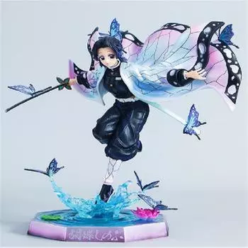 Убийца демонов Кочо Шинобу ПВХ 23 см фигурка модель статуэтка игрушка рождественский подарок