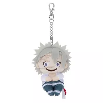 Убийца демонов: Плюшевый брелок Kimetsu no Yaiba Chokkori-san Мия Фусикава. Высота примерно. 10см