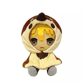 Убийца демонов: Плюшевый набор Kimetsu no Yaiba Chibi UCHI-NOCO Agatsuma Zenitsu Chuntaro Ver.