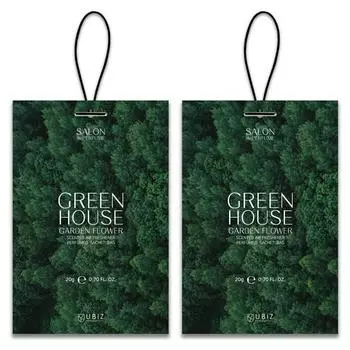 UBIZ Salon de Parfum Sachet 20g, 20g, Green House, 2 шт., популярный персонаж в Корее