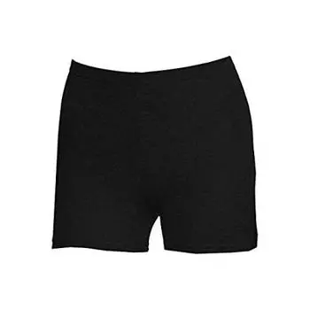 юбка хлопок черный Брюки средней длины, гетры средней длины, женские брюки, леггинсы средней длины, женская смесь, (M-L) чёрный