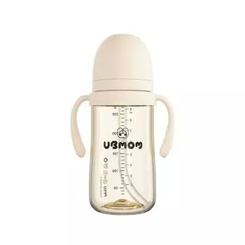 UBMom Baby Signature PPSU Соломенная чашка 280мл, 1 шт, йогурт